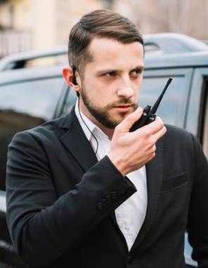 security man protecting client 23 2148403995