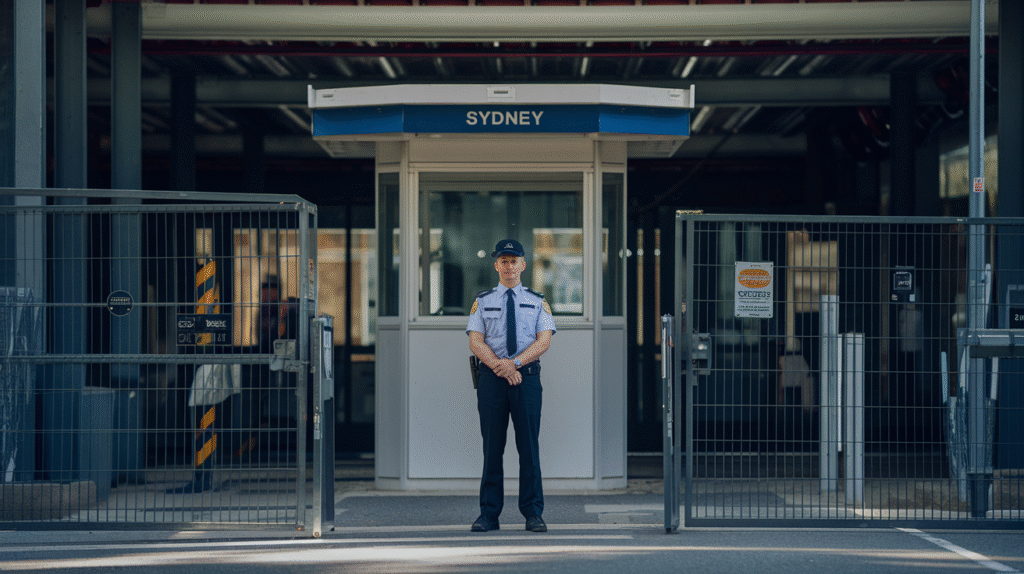 Professional Static Security Guards Sydney | NHSS Security